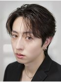 韓国風コンマヘアカルマヘアニュアンスパーマビジネスショート