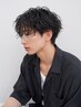 メンズカット+ケアパーマ　￥16500