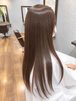 ロゼッタ 仙台小松島店(Rosetta)&nbsp;ツヤ感たっぷり♪上品ナチュラルブラウンロング