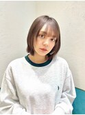 結べる長さのボブ/顔周りカット/髪質改善/20代30代40代50代/立川