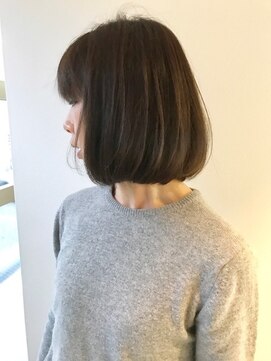 ブラッシュ(BRUSH) スモーキーベージュボブ