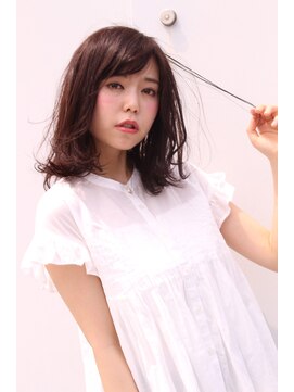 ソア 武蔵小杉(SOAR) インナーハイライトとリラックスウェーブのナチュラルロング