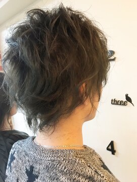 シード(Syead) グレーマット×アシンメトリーcut【syead八王子