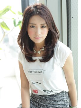 アフロート ディル(AFLOAT D'L) 《AFLOAT裕二朗》大人女性,ミセス世代に支持◎髪型セミロング157