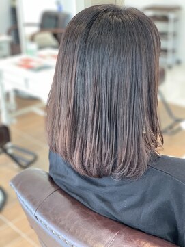 ミリア 茅ヶ崎店(Mirea) 縮毛矯正×ハイライト×カラー