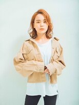 プロデュース 相模原店(Produce) くせ毛風★斜めバング★無造作カール