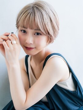 アリエッタ ギンザツー(ARIETTA GINZA2) プチボブ/ハイトーン/ホワイトアッシュ/ダブルカラー/ブリーチ