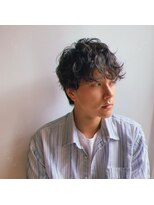 ラナ 渋谷(Lana)&nbsp;韓国マッシュセンターパートニュアンスマッシュサイドパート渋谷