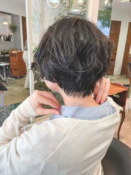 ネッコ(necco) 大人ショート×ショートボブ×ショートパーマスタイル