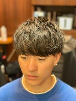 ヒロギンザ 青山店(HIRO GINZA)&nbsp;ゆるふわツーブロマッシュ