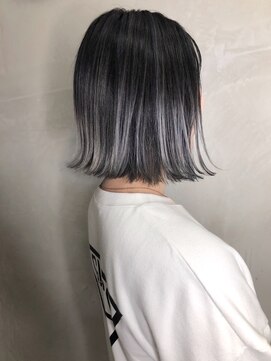 メリー(merry craftsman's factory) バレイヤージュ、ハイライトカラーアッシュベージュ