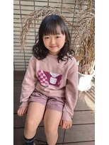 ダブル(W)&nbsp;【hair salon W】キッズ巻きスタイル
