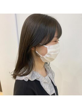 ネオヘアー 京成曳舟店(NEO Hair) グレージュカラー/くびれヘア/顔周りカット