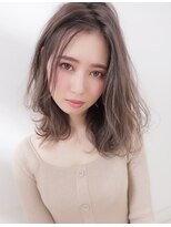 ヘアーズ ベリー 平野店(hairs BERRY) BERRY＿グレージュ＿デザインカラー＿似合わせカット