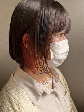 ダリー 新さっぽろ店(Dali) ボブ／インナーカラー☆[20代30代40代]