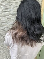 レーヴ ヘアー シエル(Reve hair ciel)&nbsp;インナーカラー ミルクティーグレージュ１０代/２０代/３０代