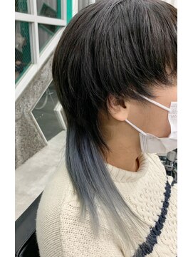 ブッディ(BDY) マッシュウルフ☆インナーカラーシルバー