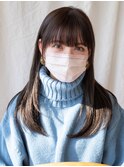 【白川】20代30代40代ストレートヘアレトロガーリー23.2.23