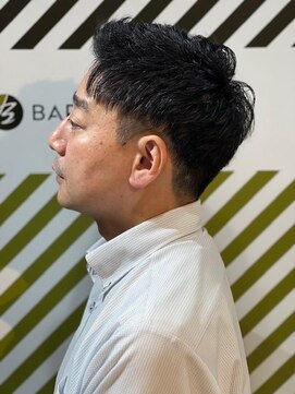 バーバーバー 四谷(BARBER-BAR) 大人カッコいい30代40代50代以上2ブロックスタイル