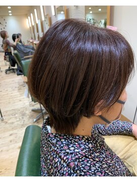 美容室 アイディー i-dee ショートボブ