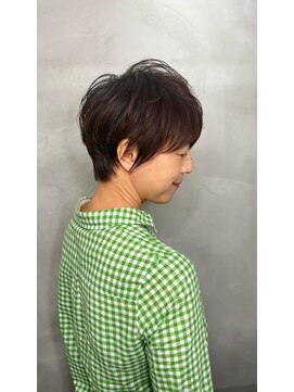 ロンドプロフィール 浦和(Lond profil) 浦和ショートヘアショートカット白髪ぼかし白髪染めボブ40代50代