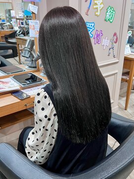 アネーロバイエーケー(ANHELO by AK) ブリーチ毛×髪質改善トリートメント