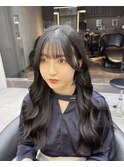 韓国レイヤー/韓国風/ボブ/髪質改善/黒髪/ブリーチなし〔池袋〕