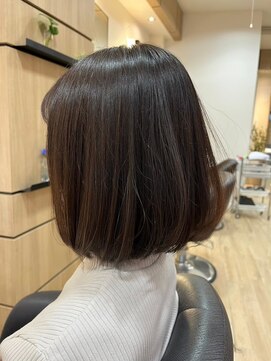 ジュイール 富士見ヶ丘(jouir) 大人ショートボブ丸みショートカットマッシュショート前髪あり