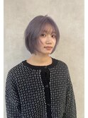 ラベンダーレイヤーボブ♪
