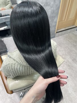 フォンド 津田沼(fond.) 切りっぱなしボブ/エアリーロング/美髪/ピンクブラウン/津田沼