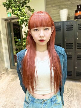 ヲタク 渋谷 代官山 恵比寿(wotaku.) アプリコットオレンジベージュピンクオレンジブラウン