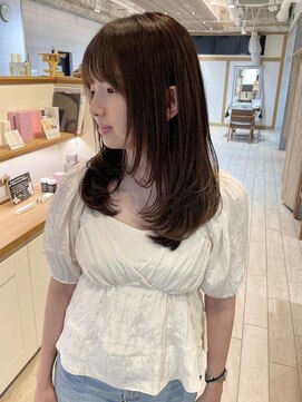 プラグ バイ ネオリーブ(plug by neolive) こなれミディ×髪質改善[髪質改善/縮毛矯正/韓国]N