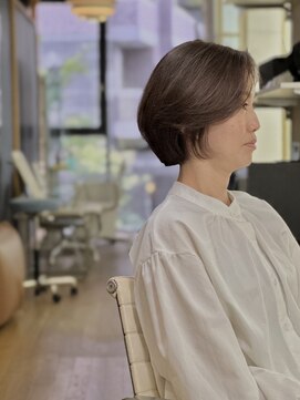 トランクサロンカッパード 大人マッシュボブ＋イルミナカラー＋生コラーゲンTR