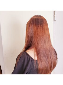 松本平太郎美容室 浦安店 艶々サラサラピンクカラー/30代40代50代60代
