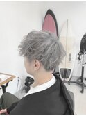 マッシュ×アッシュグレー