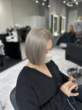 シーエスメイドバイシャチュー 栄店(CS made by SHACHU) カイリーボブ/海外風/メルティーカラー/似合わせカット