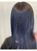 根元残しヘアカラー
