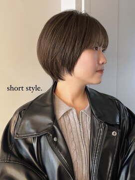 ジアン テラス(GIEN TERRASSE) #丸みショート#ショートレイヤー/岸本 理希