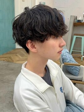 ロミー 本厚木(ROMMY.) 【メンズマッシュ】無造作ショート◎フェザーパーマ◎イメチェン