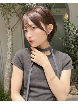 サンド 大阪梅田(sand) @shin__sandボブウルフ/ネビージュ/小顔/ワンレン/大阪梅田