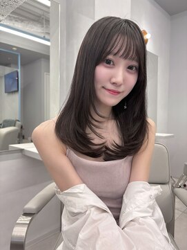 プリアバイポプルス 渋谷(pria by popls) レイヤーカット/韓国レイヤー/髪質改善/縮毛矯正/韓国/渋谷/20代