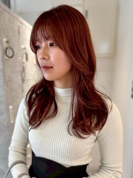 ムーン バイ ケンジ(moon by KENJE) 【hishida】暖色カラー/カシスレッド/オレンジブラウン