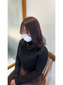 ワインレッドカラー