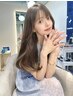 【秋映えな艶髪に】カット+N.カラー+髪質改善4stepトリートメント￥15000