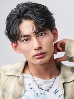 オーシャントーキョー 原宿(OCEAN TOKYO)&nbsp;波巻きパーマメンズツイストスパイラルパーマセンターパート