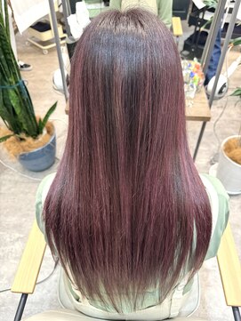 ルーナヘアー(LUNA hair) ハイライト カラー レイヤーカット 白髪ぼかし 20代30代40代50代