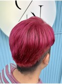 ブリーチカラー×ビビットピンク髪質改善Tr【高木】