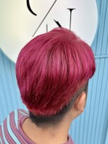 アン ブリーチ(UN BLEACH)&nbsp;ブリーチカラー×ビビットピンク髪質改善Tr【高木】