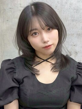 ジィルム(XELM) 韓国レイヤーカット/ブリーチ/レイヤーカット/ハッシュカット/