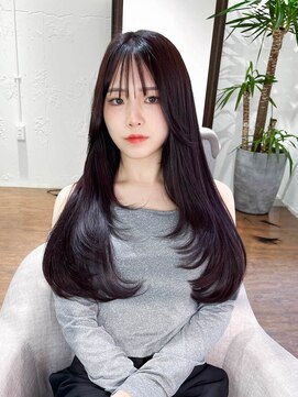 エルサザビューティー 神戸三宮(Elsa the beauty) 髪質改善/韓国ヘア/くびれヘア/顔まわり/ロングレイヤー